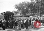 Standbild Präsident Franklin Roosevelt Bismarck North Dakota USA, 1936, aus Sekunde 37 historischem Filmmaterial Videoclip 65675053292