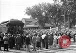 Standbild Präsident Franklin Roosevelt Bismarck North Dakota USA, 1936, aus Sekunde 40 historischem Filmmaterial Videoclip 65675053292