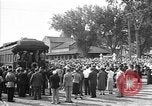 Standbild Präsident Franklin Roosevelt Bismarck North Dakota USA, 1936, aus Sekunde 45 historischem Filmmaterial Videoclip 65675053292