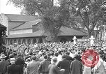 Standbild Präsident Franklin Roosevelt Bismarck North Dakota USA, 1936, aus Sekunde 49 historischem Filmmaterial Videoclip 65675053292