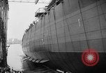 Image of cruiser USS Santa Fe CL-60 Camden New Jersey USA, 1942, second 1 stock footage video 65675053297