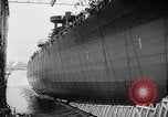 Image of cruiser USS Santa Fe CL-60 Camden New Jersey USA, 1942, second 5 stock footage video 65675053297