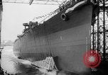 Image of cruiser USS Santa Fe CL-60 Camden New Jersey USA, 1942, second 9 stock footage video 65675053297