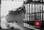 Image of cruiser USS Santa Fe CL-60 Camden New Jersey USA, 1942, second 12 stock footage video 65675053297