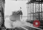 Image of cruiser USS Santa Fe CL-60 Camden New Jersey USA, 1942, second 16 stock footage video 65675053297