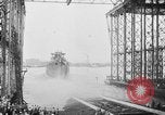 Image of cruiser USS Santa Fe CL-60 Camden New Jersey USA, 1942, second 28 stock footage video 65675053297