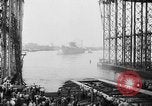 Image of cruiser USS Santa Fe CL-60 Camden New Jersey USA, 1942, second 40 stock footage video 65675053297