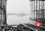 Image of cruiser USS Santa Fe CL-60 Camden New Jersey USA, 1942, second 43 stock footage video 65675053297