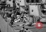 Image of USS Savanna CL-42 Salerno Italy, 1943, second 10 stock footage video 65675053301