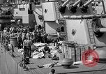 Image of USS Savanna CL-42 Salerno Italy, 1943, second 18 stock footage video 65675053301