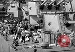 Image of USS Savanna CL-42 Salerno Italy, 1943, second 27 stock footage video 65675053301
