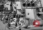 Image of USS Savanna CL-42 Salerno Italy, 1943, second 32 stock footage video 65675053301