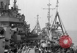 Image of USS Savanna CL-42 Salerno Italy, 1943, second 48 stock footage video 65675053301