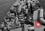 Standbild USS Savanne CL-42 Salerno Italien, 1943, aus Sekunde 48 historischem Filmmaterial Videoclip 65675053302