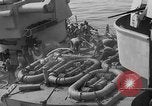Standbild USS Savanne CL-42 Salerno Italien, 1943, aus Sekunde 35 historischem Filmmaterial Videoclip 65675053303