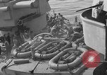 Standbild USS Savanne CL-42 Salerno Italien, 1943, aus Sekunde 36 historischem Filmmaterial Videoclip 65675053303