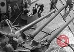Standbild USS Savanne CL-42 Salerno Italien, 1943, aus Sekunde 52 historischem Filmmaterial Videoclip 65675053303