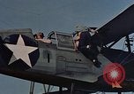 Image of Curtiss SOC-3 Seagull aircraft Kolombangara Solomon Islands, 1943, second 10 stock footage video 65675053311