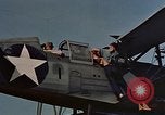 Image of Curtiss SOC-3 Seagull aircraft Kolombangara Solomon Islands, 1943, second 13 stock footage video 65675053311