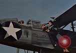 Image of Curtiss SOC-3 Seagull aircraft Kolombangara Solomon Islands, 1943, second 15 stock footage video 65675053311