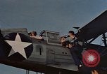 Image of Curtiss SOC-3 Seagull aircraft Kolombangara Solomon Islands, 1943, second 16 stock footage video 65675053311