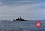 Standbild USS Honolulu CL-48 Kolombangara Salomonen, 1943, aus Sekunde 3 historischem Filmmaterial Videoclip 65675053312