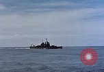 Standbild USS Honolulu CL-48 Kolombangara Salomonen, 1943, aus Sekunde 4 historischem Filmmaterial Videoclip 65675053312