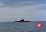 Standbild USS Honolulu CL-48 Kolombangara Salomonen, 1943, aus Sekunde 7 historischem Filmmaterial Videoclip 65675053312