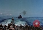 Standbild USS Honolulu CL-48 Kolombangara Salomonen, 1943, aus Sekunde 30 historischem Filmmaterial Videoclip 65675053312