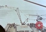 Image of USS Honolulu CL-48 Kolombangara Solomon Islands, 1943, second 22 stock footage video 65675053313