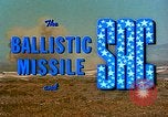 Standbild Atlas Rakete Vandenberg Air Force Base California USA, 1968, aus Sekunde 42 historischem Filmmaterial Videoclip 65675053319