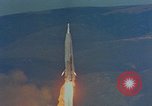 Standbild Atlas D Rakete Omaha Nebraska Offutt Air Force Base USA, 1968, aus Sekunde 27 historischem Filmmaterial Videoclip 65675053322