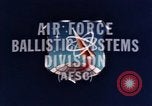 Standbild Minuteman I und II Rakete Norton Air Force Base California USA, 1965, aus Sekunde 9 historischem Filmmaterial Videoclip 65675053323