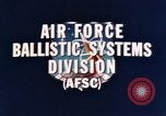 Standbild Minuteman I und II Rakete Norton Air Force Base California USA, 1965, aus Sekunde 13 historischem Filmmaterial Videoclip 65675053323
