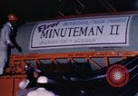 Standbild Minuteman I und II Rakete Norton Air Force Base California USA, 1965, aus Sekunde 47 historischem Filmmaterial Videoclip 65675053323