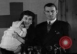 Image of British War Bride reunited with American husband New York City USA, 1946, second 3 stock footage video 65675053331
