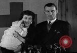 Image of British War Bride reunited with American husband New York City USA, 1946, second 4 stock footage video 65675053331