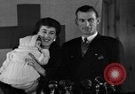Image of British War Bride reunited with American husband New York City USA, 1946, second 7 stock footage video 65675053331