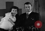 Image of British War Bride reunited with American husband New York City USA, 1946, second 9 stock footage video 65675053331