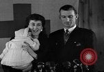 Image of British War Bride reunited with American husband New York City USA, 1946, second 10 stock footage video 65675053331