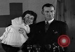 Image of British War Bride reunited with American husband New York City USA, 1946, second 11 stock footage video 65675053331