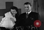 Image of British War Bride reunited with American husband New York City USA, 1946, second 13 stock footage video 65675053331