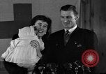 Image of British War Bride reunited with American husband New York City USA, 1946, second 14 stock footage video 65675053331
