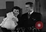 Image of British War Bride reunited with American husband New York City USA, 1946, second 15 stock footage video 65675053331