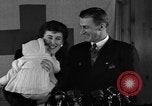 Image of British War Bride reunited with American husband New York City USA, 1946, second 16 stock footage video 65675053331