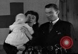Image of British War Bride reunited with American husband New York City USA, 1946, second 18 stock footage video 65675053331