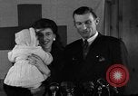 Image of British War Bride reunited with American husband New York City USA, 1946, second 20 stock footage video 65675053331