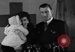 Image of British War Bride reunited with American husband New York City USA, 1946, second 21 stock footage video 65675053331