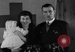 Image of British War Bride reunited with American husband New York City USA, 1946, second 25 stock footage video 65675053331