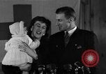 Image of British War Bride reunited with American husband New York City USA, 1946, second 29 stock footage video 65675053331